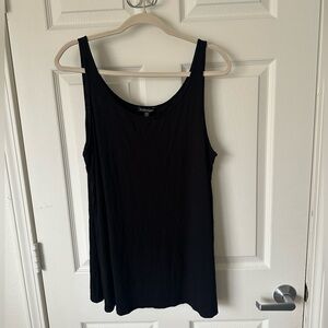 EILEEN FISHER Black Sleeveless Top.